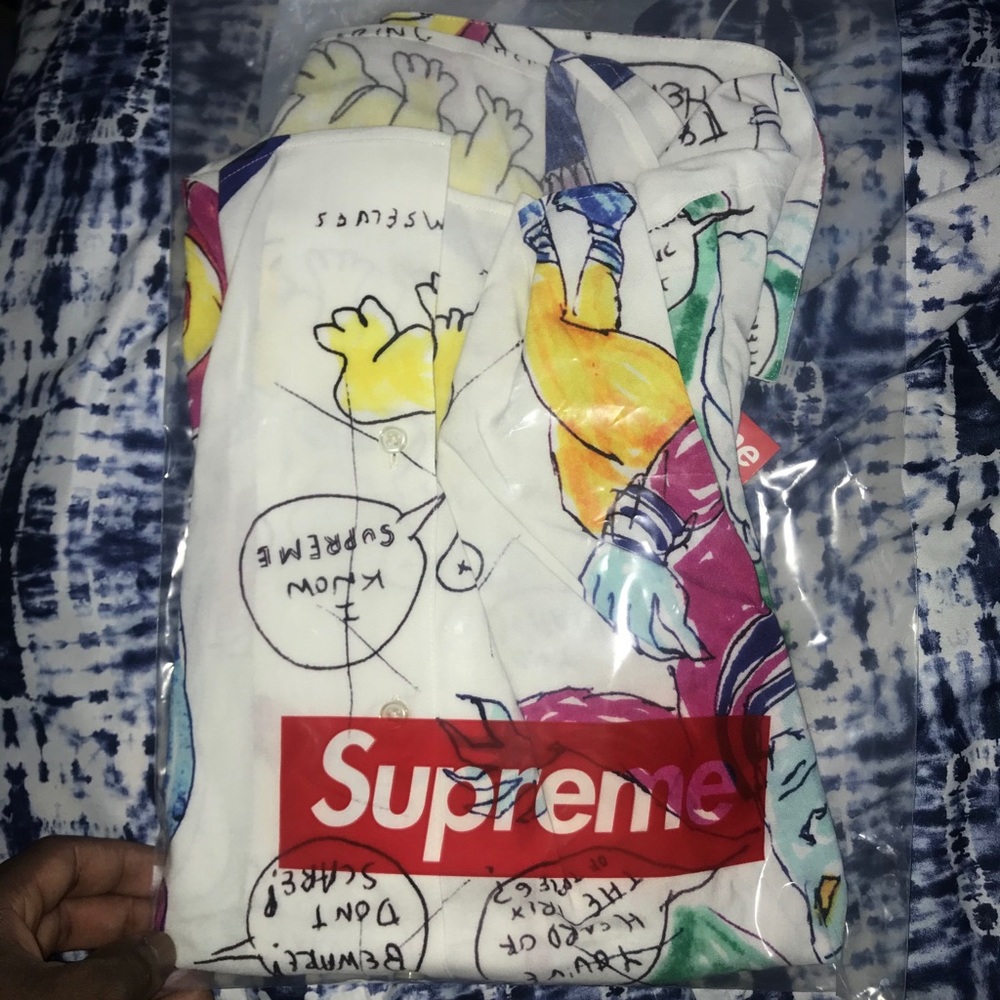 Supreme Daniel Johnston Rayon S/S shirt